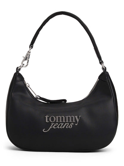 BORSA A SPALLA TOMMY JEANS DONNA NERO