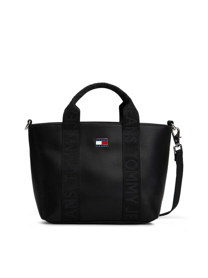 Tommy Jeans Elevated Mini Tote nera da donna, elegante e pratica