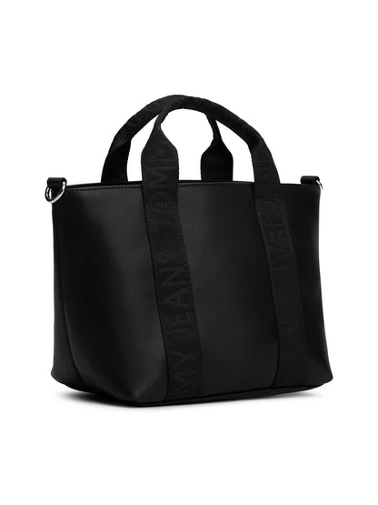 Tommy Jeans Elevated Mini Tote nera da donna, elegante e pratica