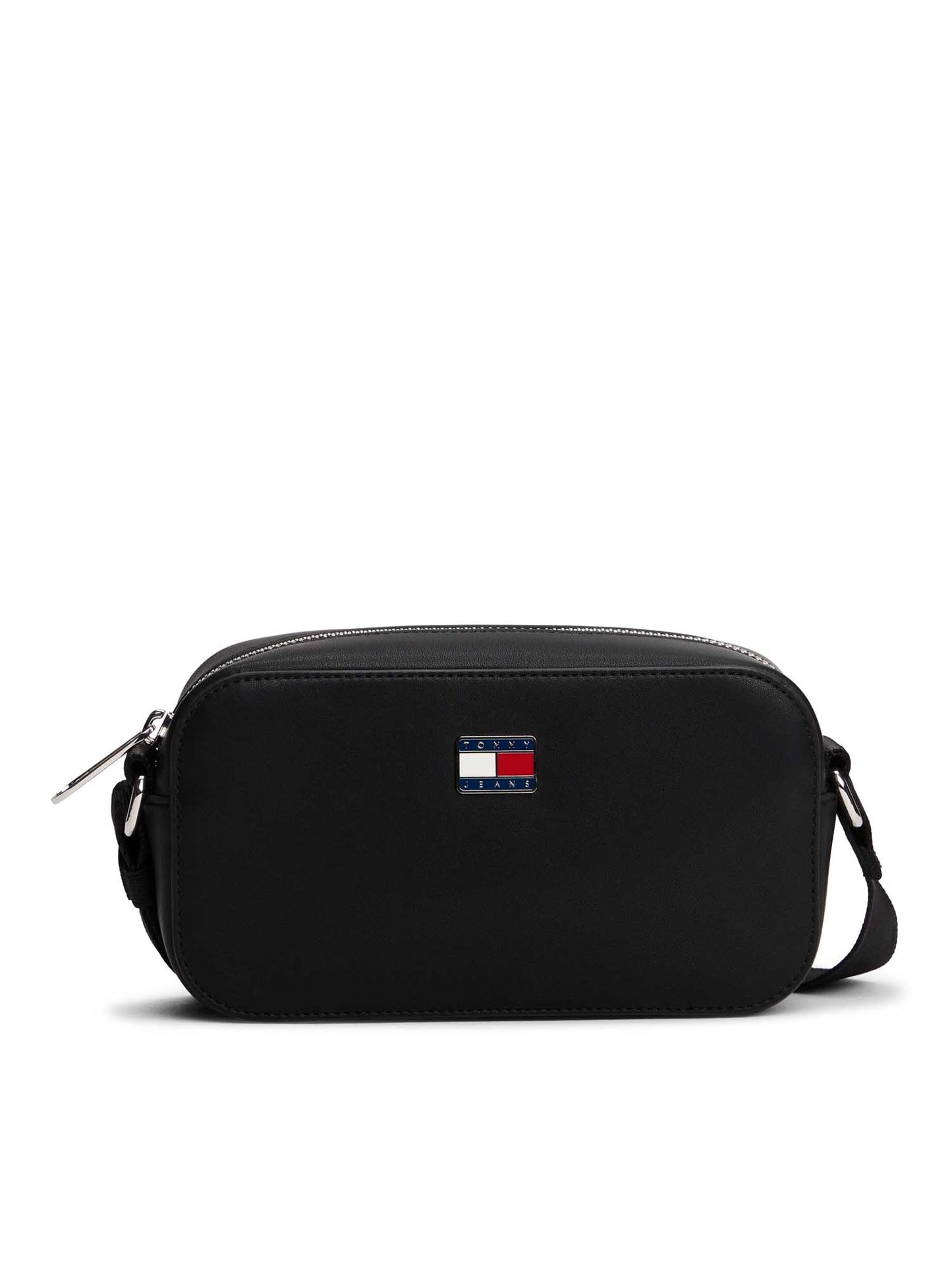 Borsa a tracolla nera Tommy Jeans Elevated Camera Bag da donna