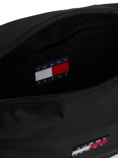 Borsa a tracolla nera Tommy Jeans Essentials Camera Bag da donna