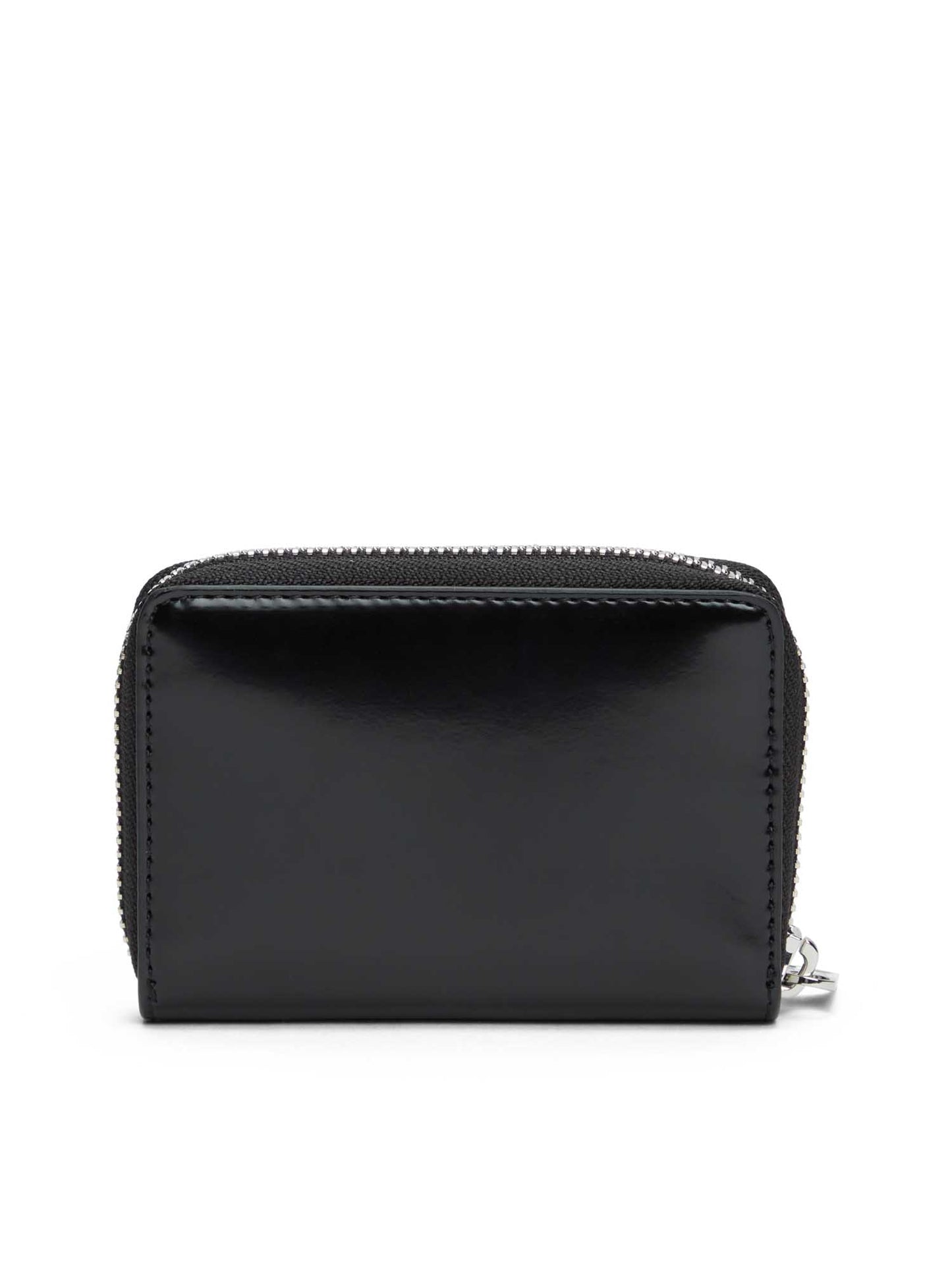 PORTAFOGLIO NERO TOMMY JEANS PICCOLO CON ZIP DA DONNA