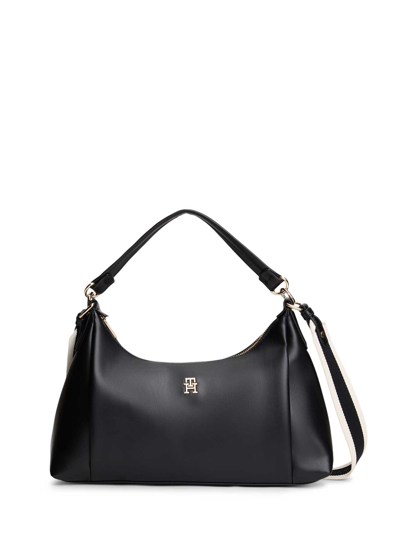 Borsa tote nera Tommy Hilfiger Essentials da donna