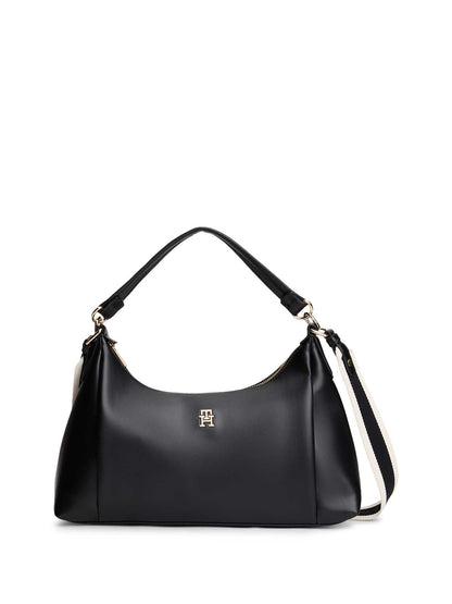 Borsa tote nera Tommy Hilfiger Essentials da donna