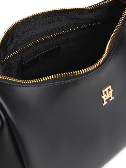 Borsa tote nera Tommy Hilfiger Essentials da donna