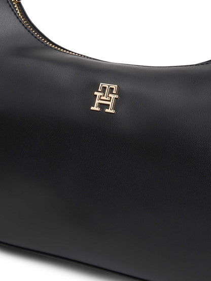 Borsa tote nera Tommy Hilfiger Essentials da donna