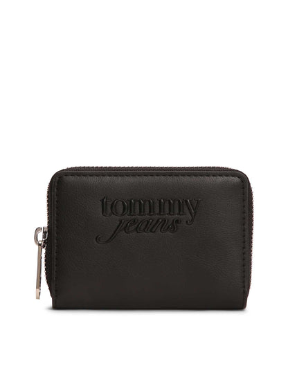 Tommy Hilfiger Essential portafoglio compatto donna nero