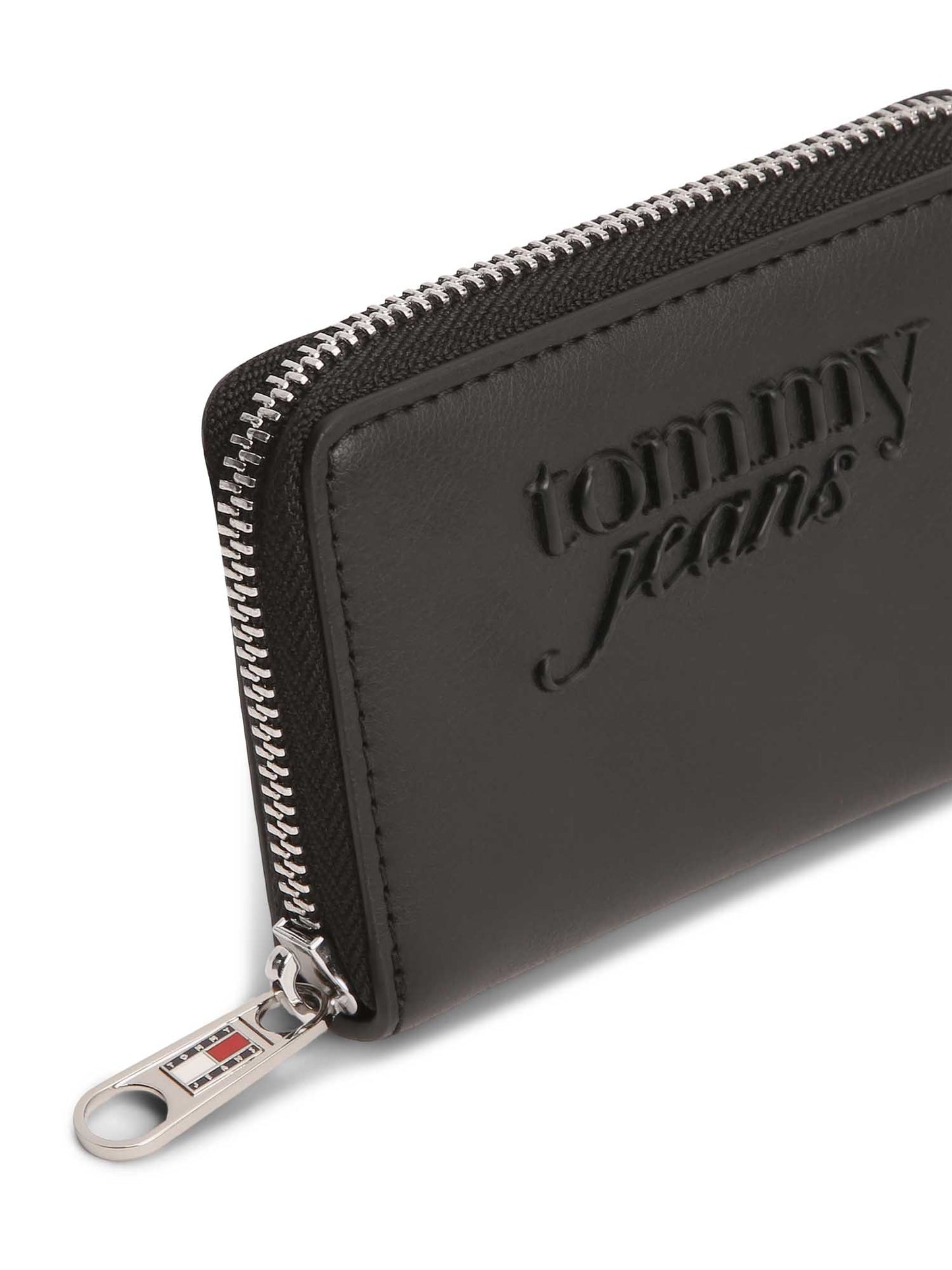 Tommy Hilfiger Essential portafoglio compatto donna nero