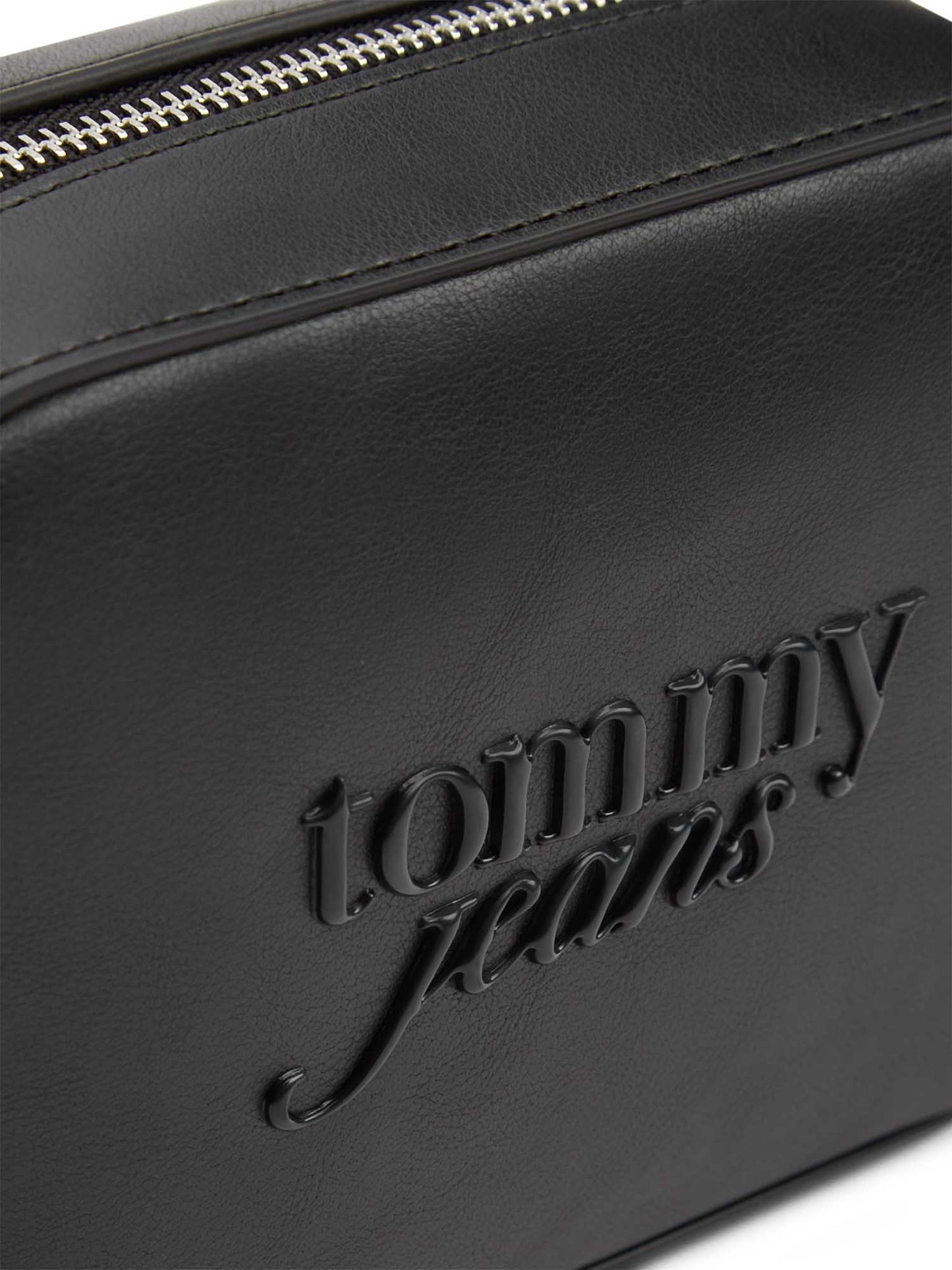 Borsa a tracolla nera Tommy Jeans TJW Must Camera Bag da donna