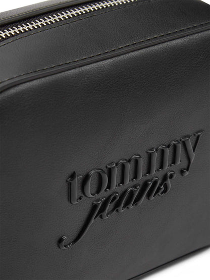 Borsa a tracolla nera Tommy Jeans TJW Must Camera Bag da donna
