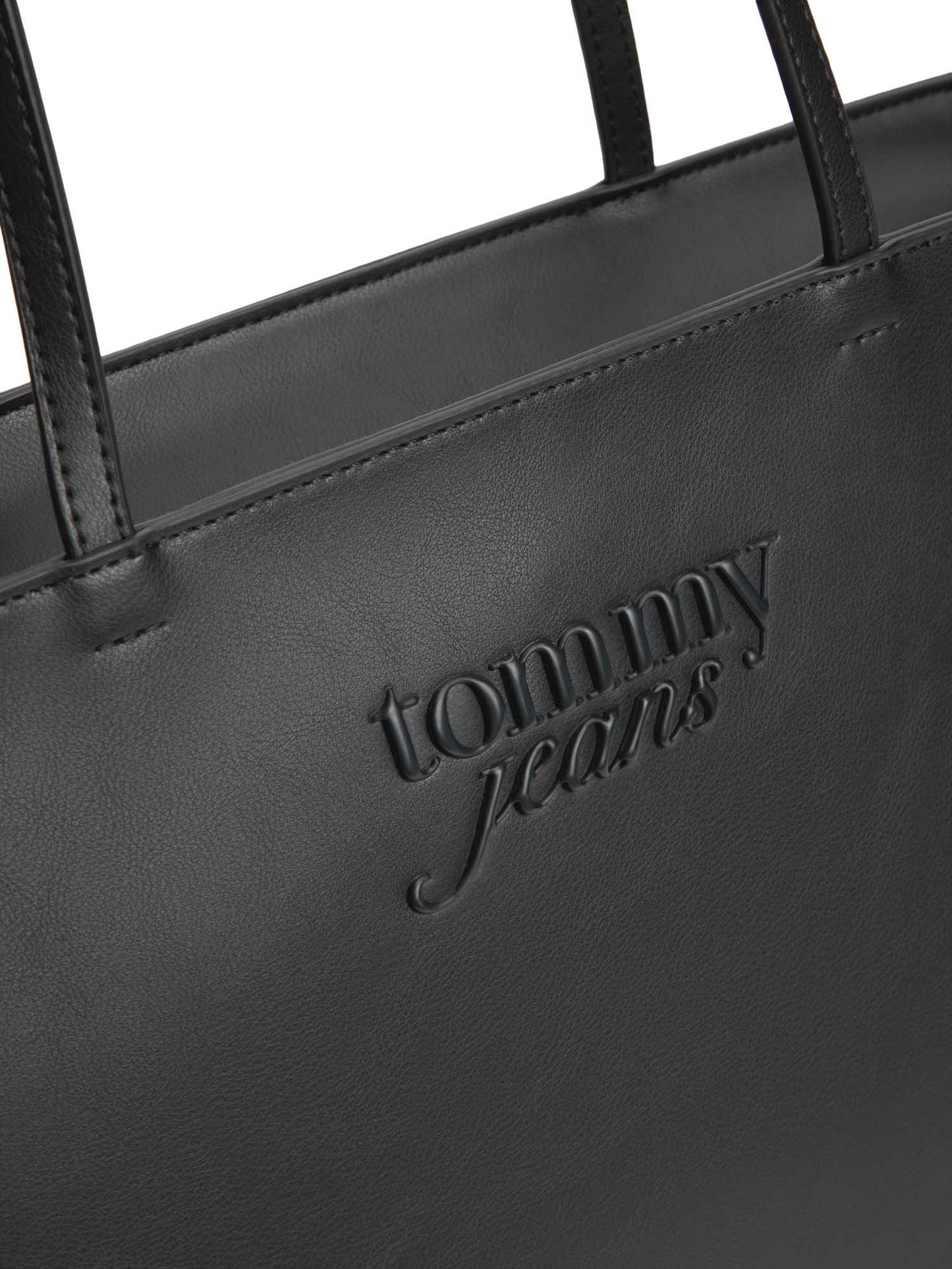 Borsa tote nera Tommy Jeans Must per donna, versatile ed elegante