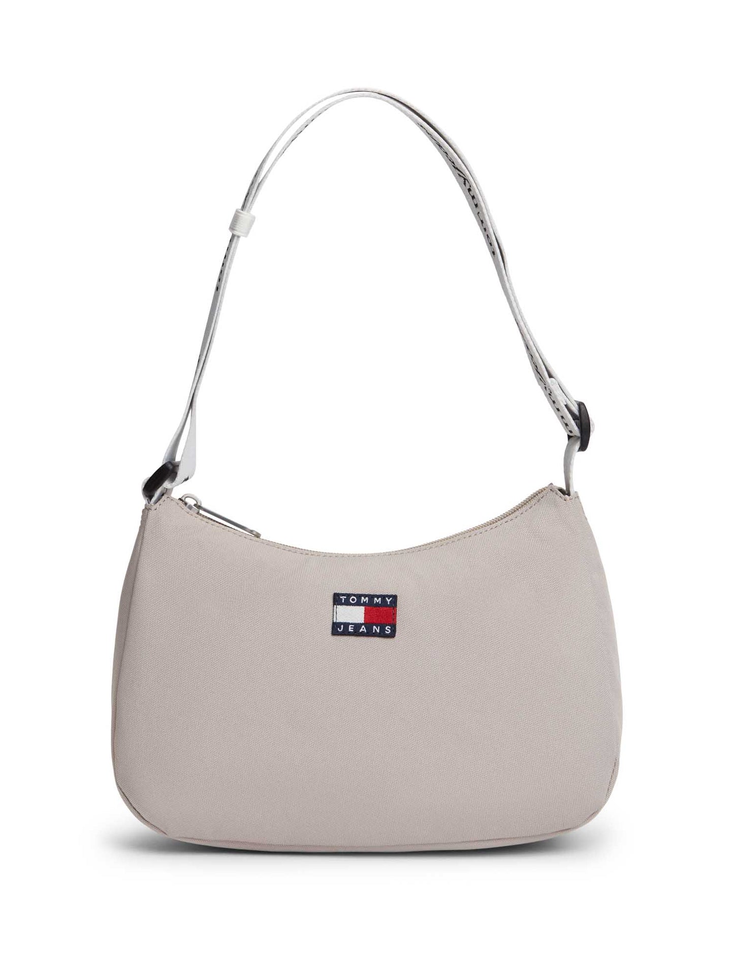 Borsa a spalla Tommy Jeans Essentials Daily beige da donna
