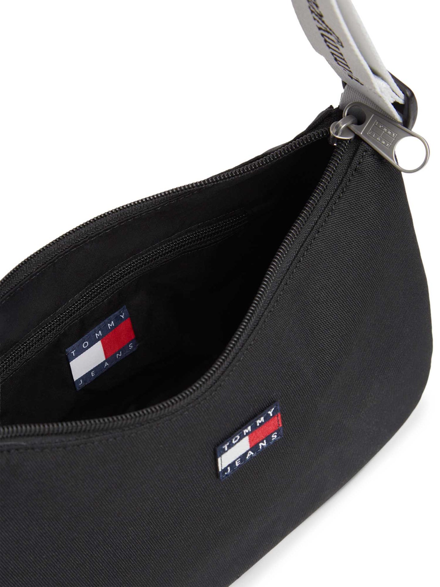 Borsa a spalla Tommy Jeans Essentials Daily nera da donna