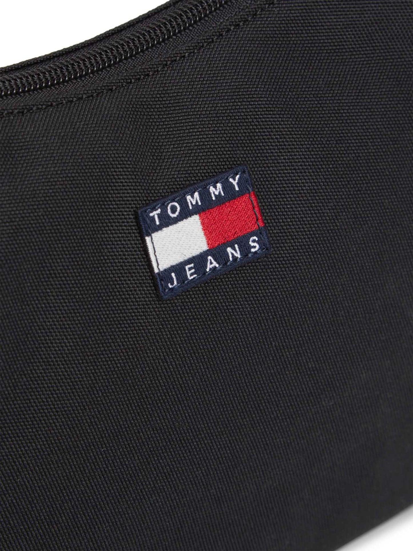 Borsa a spalla Tommy Jeans Essentials Daily nera da donna