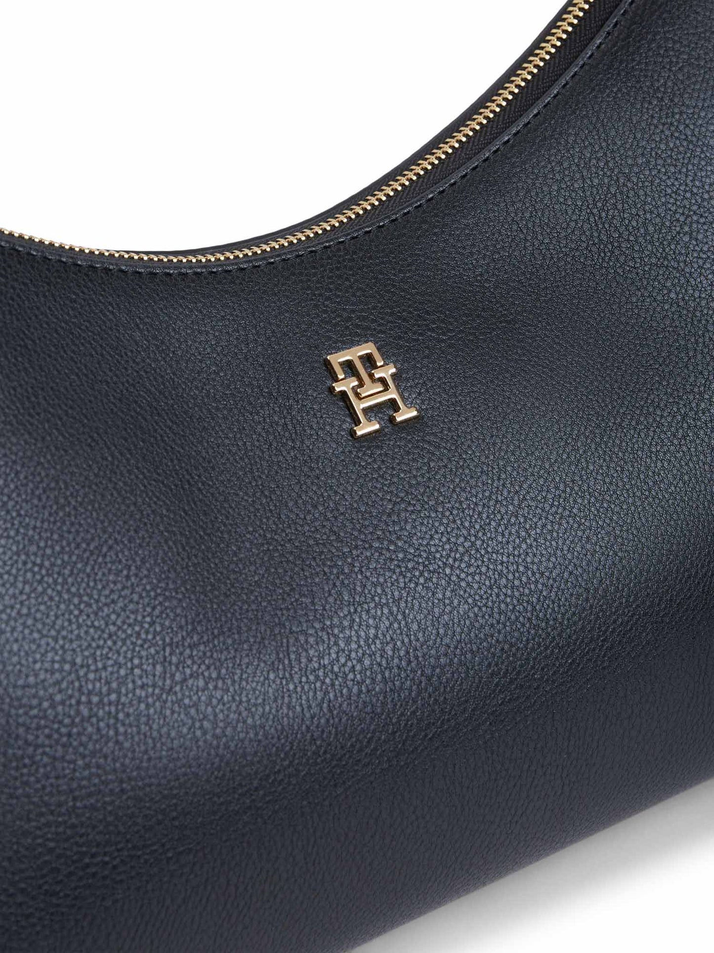 Tommy Hilfiger Th Icon Shoulder Bag, borsa unisex adulto nera