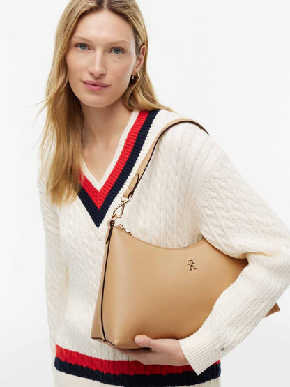 Tommy Hilfiger Icon, borsa unisex adulto kaki