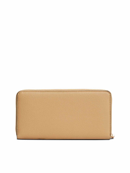 Tommy Hilfiger Th Icon Lrg Za, portafoglio da donna kaki