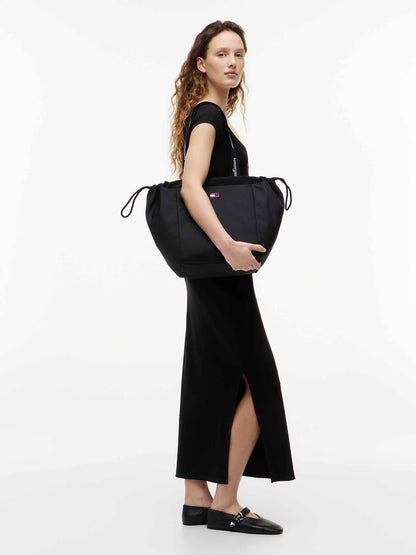 Tommy Hilfiger Tjw Ess Daily Tote, borsa unisex adulto nera