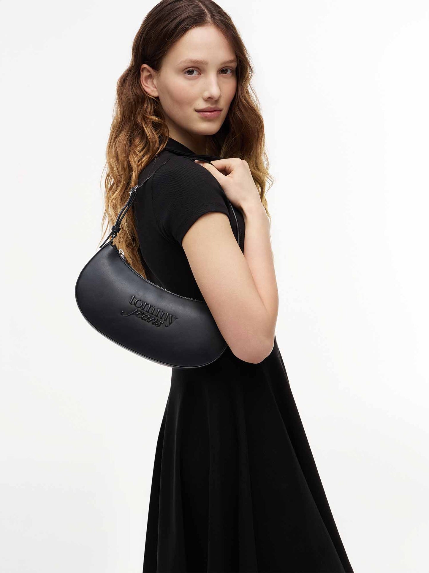 Tommy Hilfiger J. Must Should, borsa unisex adulto nera