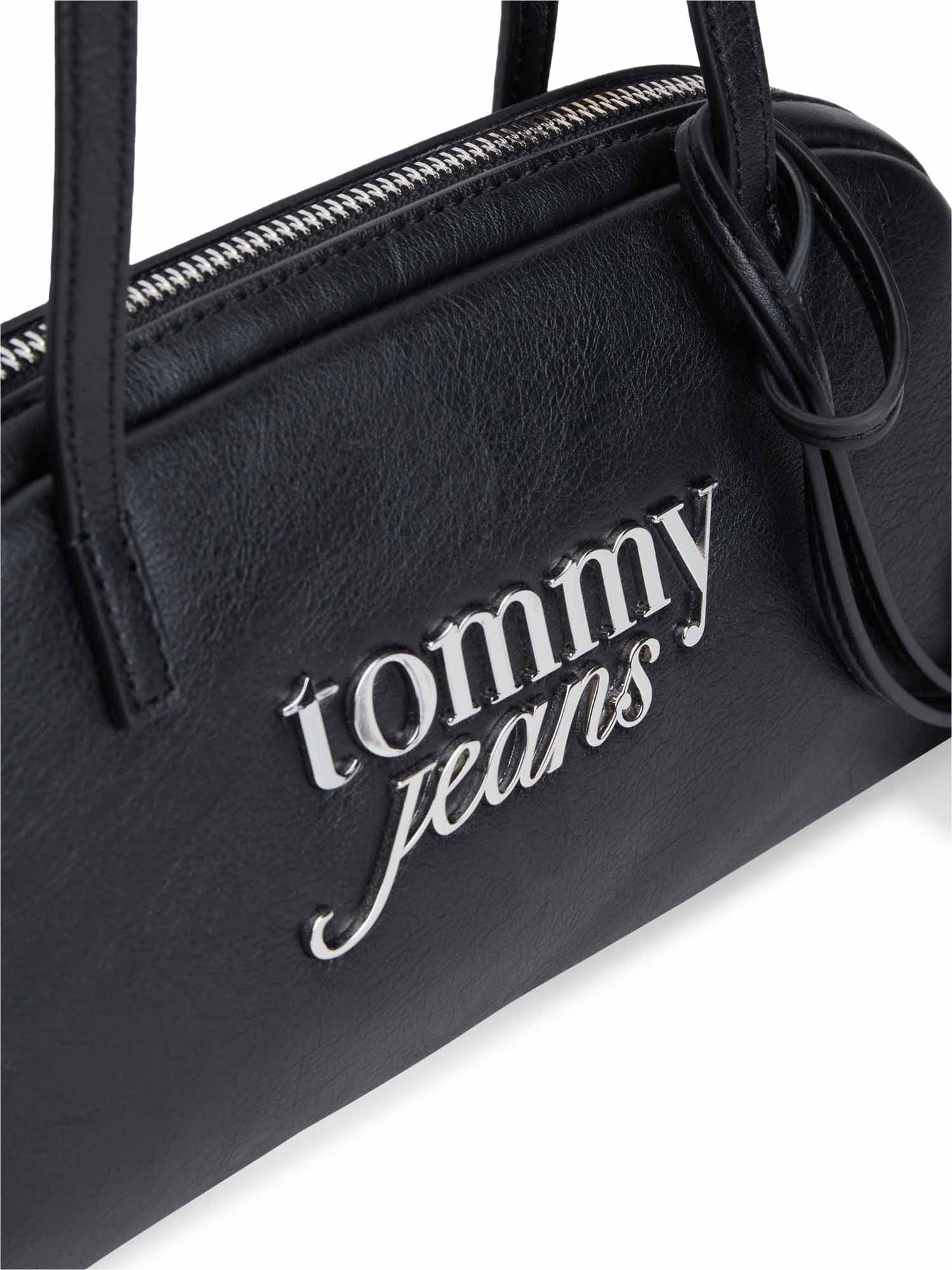 Tommy Hilfiger TJW Bold Shoulder, borsa unisex adulto nera