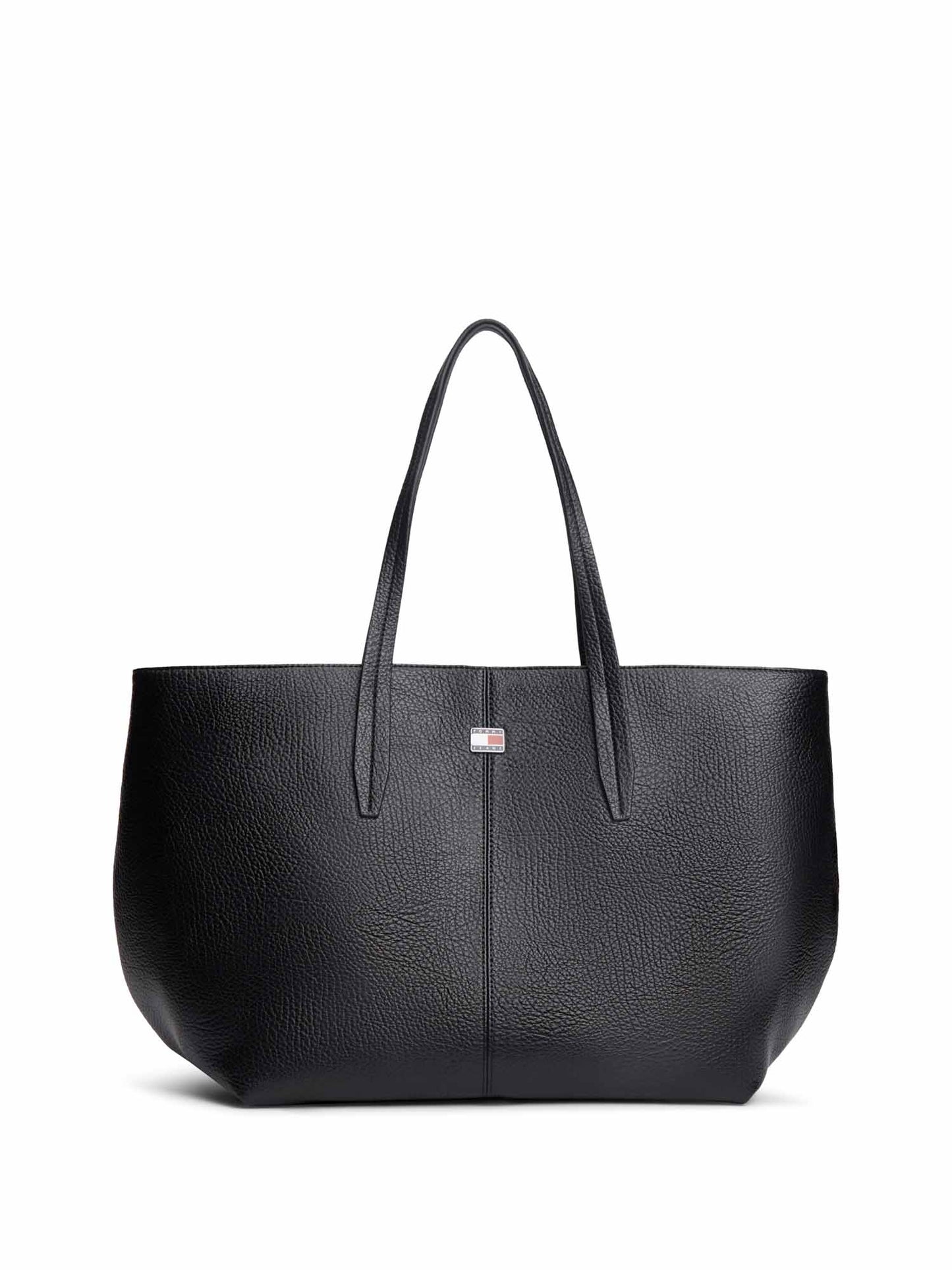 Tommy Hilfiger Slouchy Tot, borsa unisex adulto nera
