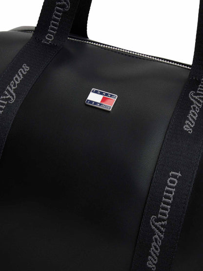Tommy Hilfiger Tommy J. Daily Tote, borsa Unisex adulto nera
