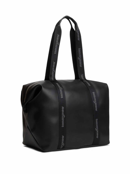 Tommy Hilfiger Tommy J. Daily Tote, borsa Unisex adulto nera