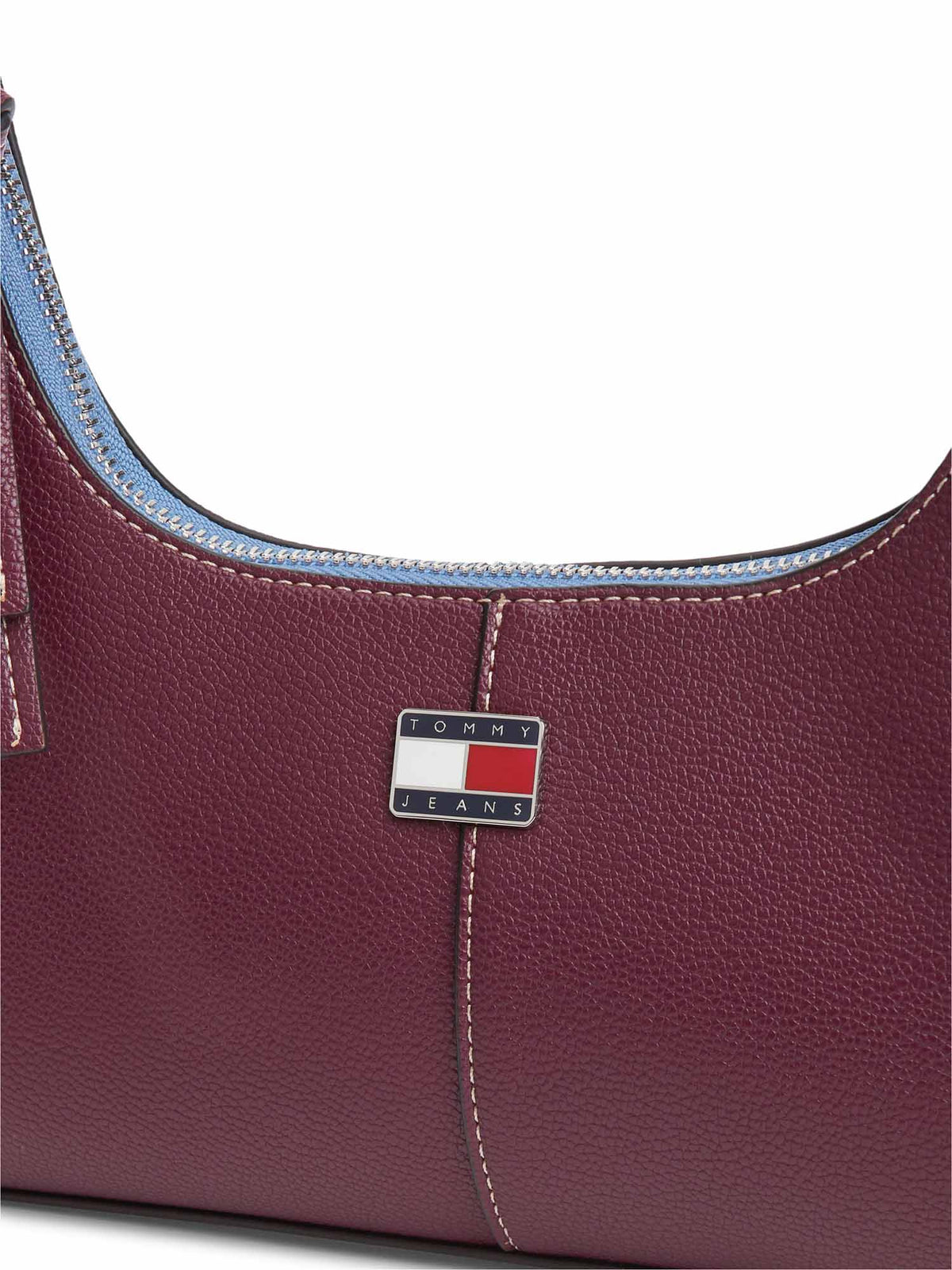 Tommy Hilfiger TJW City Shoulder Bag, borsa Unisex adulto bordeaux