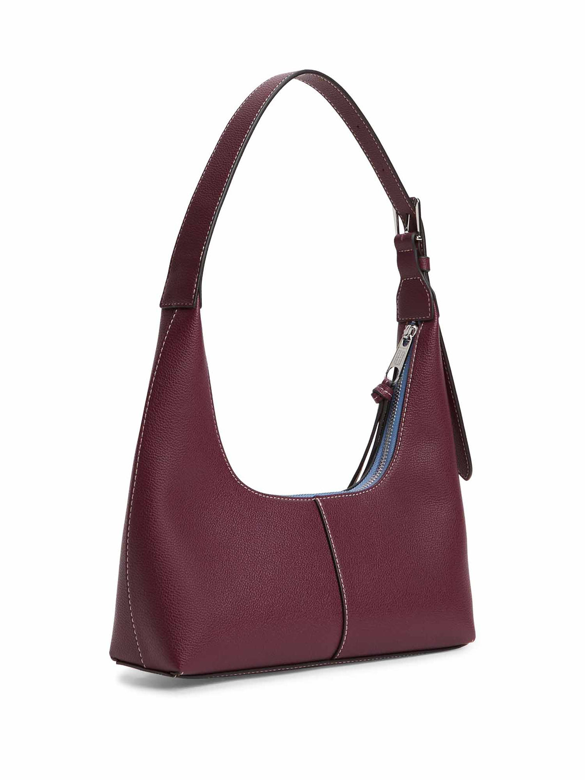 Tommy Hilfiger TJW City Shoulder Bag, borsa Unisex adulto bordeaux