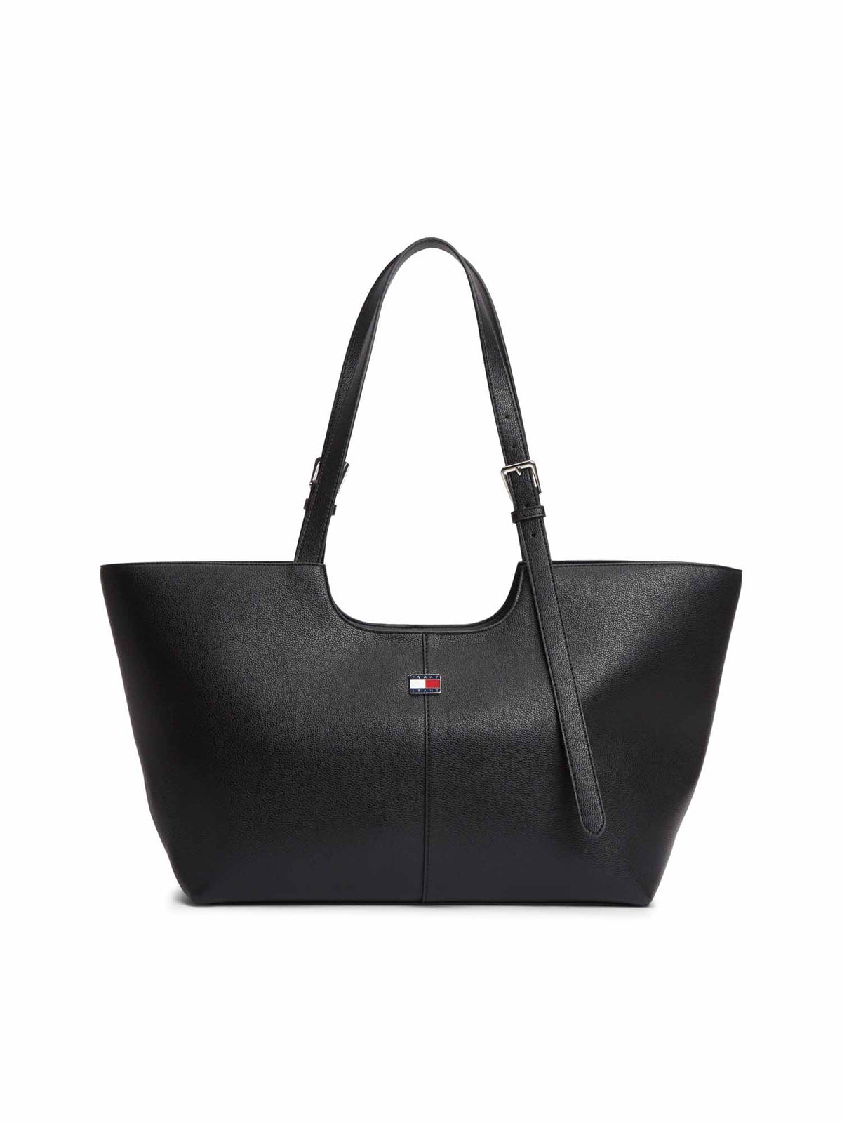 Tommy Hilfiger Tommy J. City Tote, borsa Unisex adulto nera