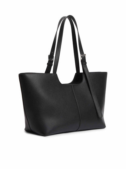 Tommy Hilfiger Tommy J. City Tote, borsa Unisex adulto nera