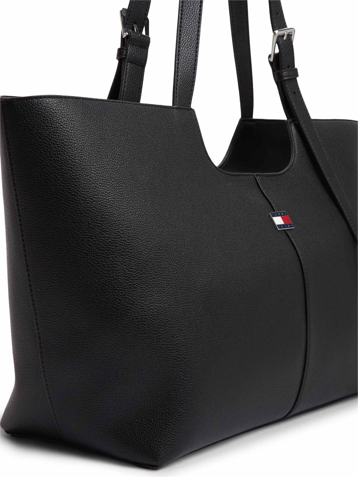 Tommy Hilfiger Tommy J. City Tote, borsa Unisex adulto nera