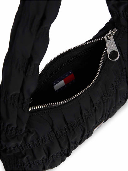 Tommy Hilfiger Tommy J. Urban Shoul, borsa Unisex adulto nera
