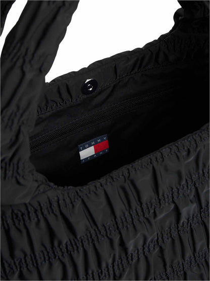 Tommy Hilfiger Tommy J. Urban Tote, borsa Unisex adulto nera
