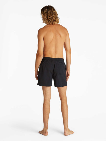 Bermuda da spiaggia Tommy Jeans neri uomo, media lunghezza