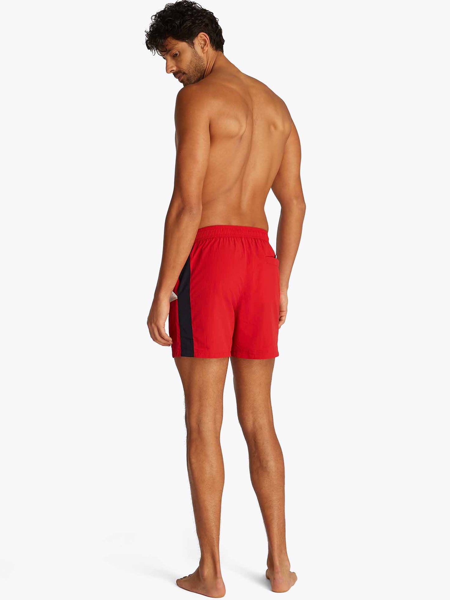 COSTUME MEDIA LUNGHEZZA TOMMY JEANS UOMO ROSSO