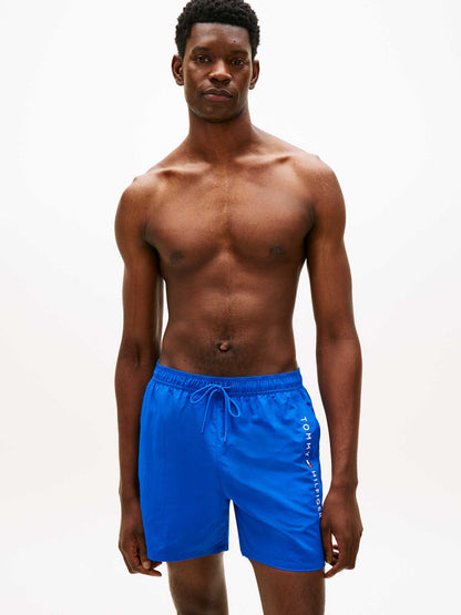 Pantaloncini da bagno Tommy Hilfiger con coulisse blu uomo