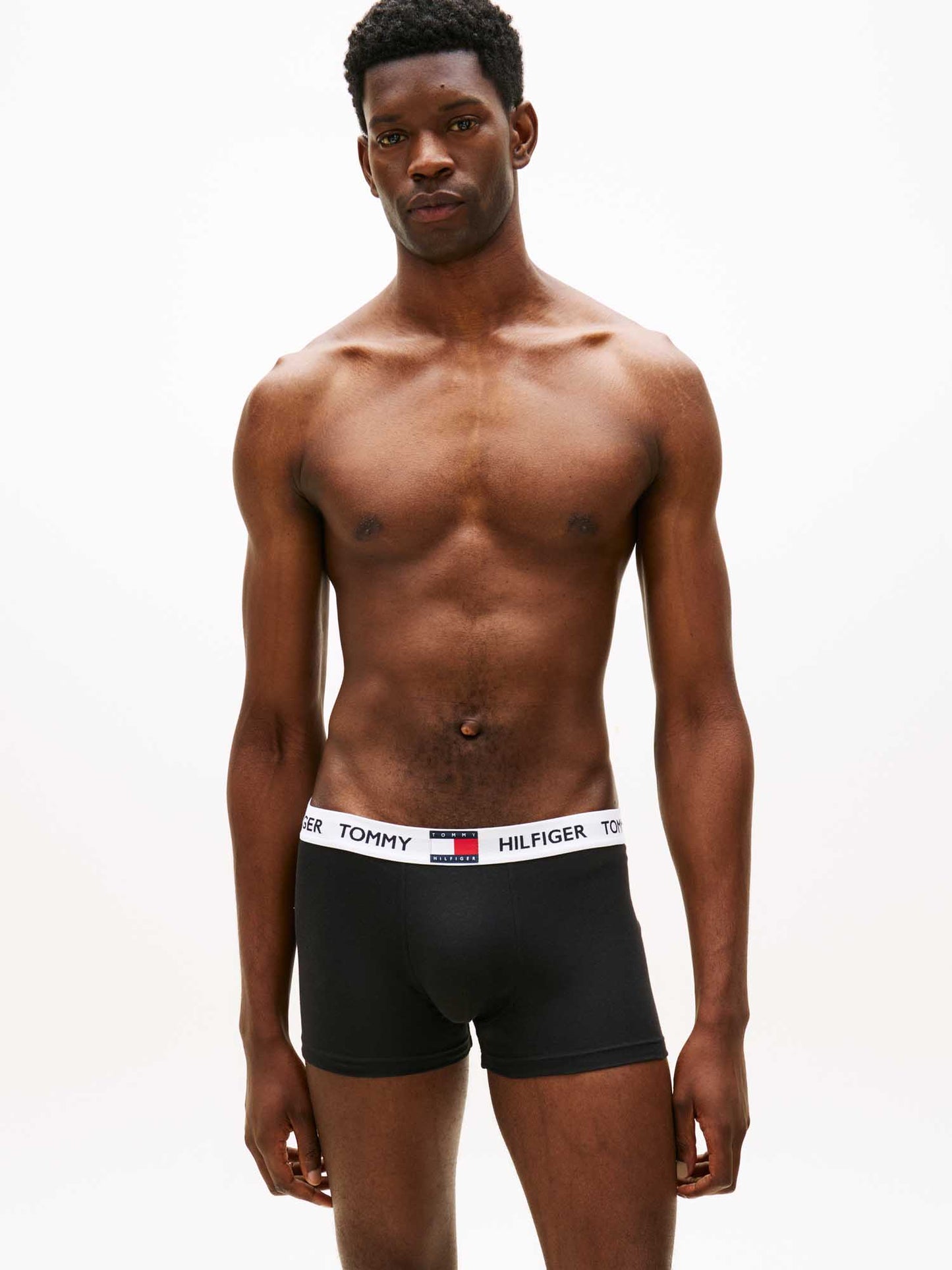 Bermuda da spiaggia uomo Tommy Hilfiger nero