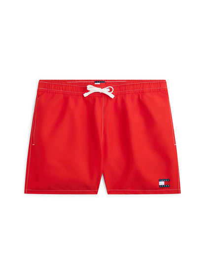Tommy Hilfiger Drawstring, pantaloncini da bagno uomo rossi