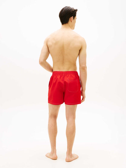 Tommy Hilfiger Drawstring, pantaloncini da bagno uomo rossi