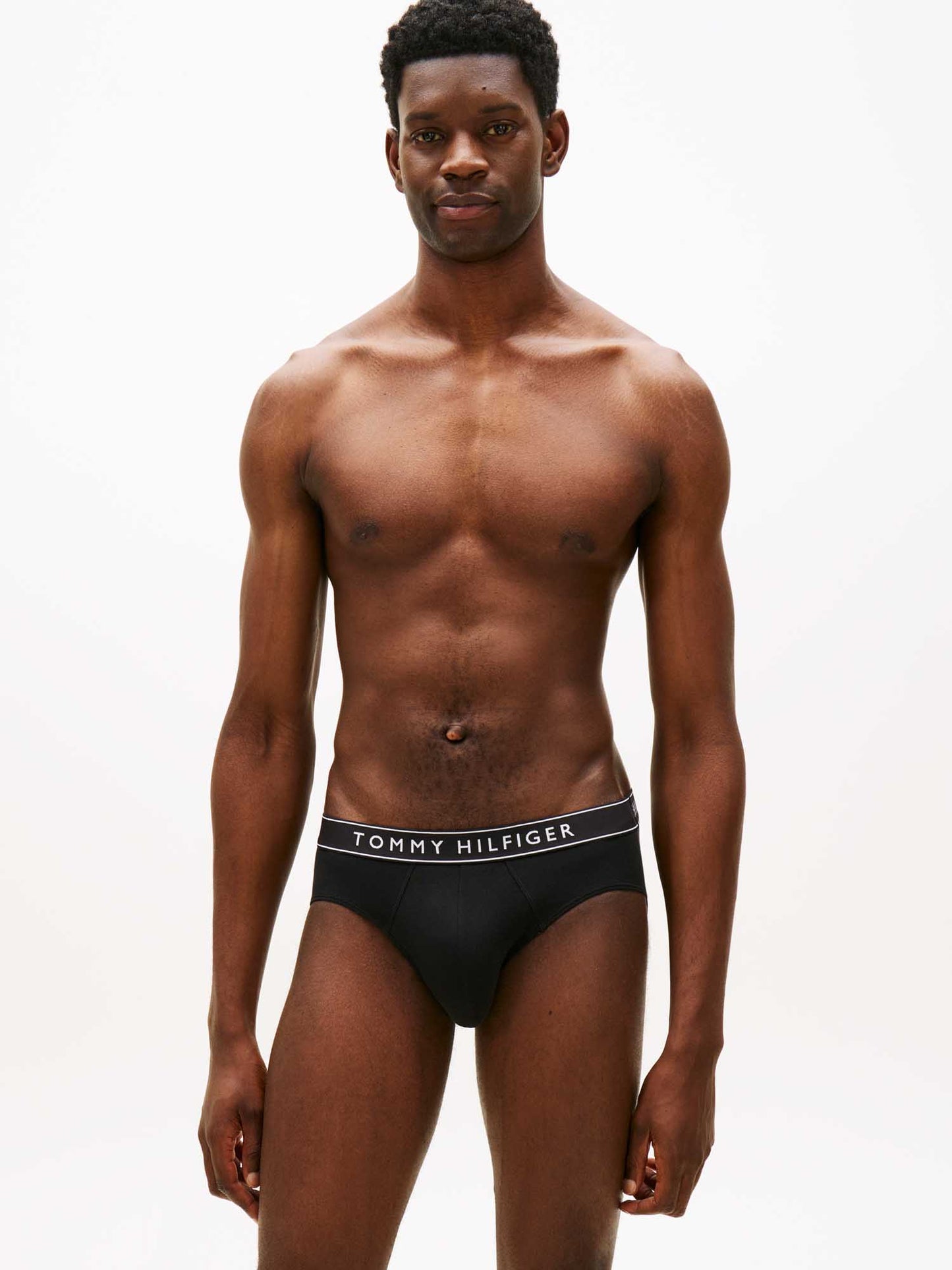 Slip nero unisex adulto Tommy Hilfiger per uso quotidiano