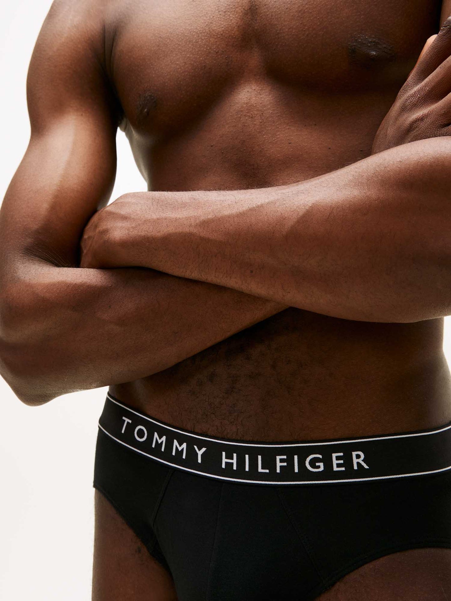 Slip nero unisex adulto Tommy Hilfiger per uso quotidiano