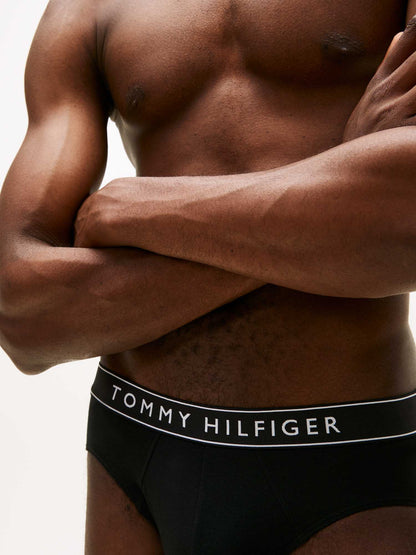 Slip nero unisex adulto Tommy Hilfiger per uso quotidiano