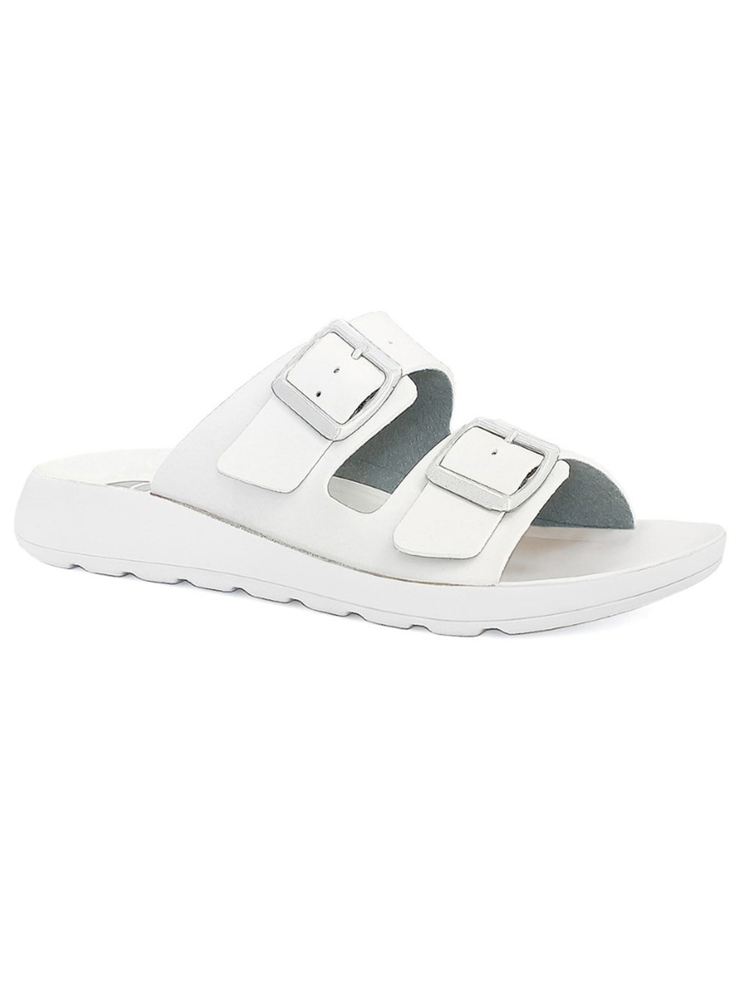 Ciabatte donna In Blu in bianco, comode ed eleganti