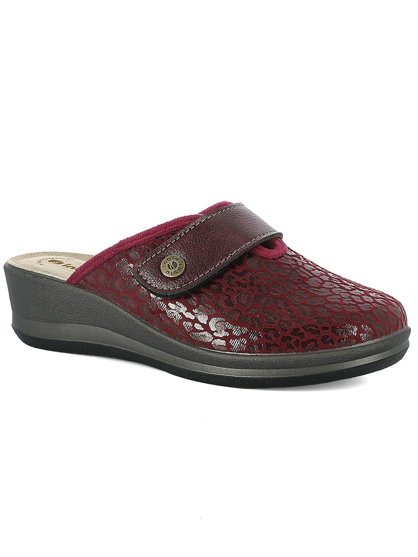 CIABATTA CON STRAP IN BLU DONNA ROSSO