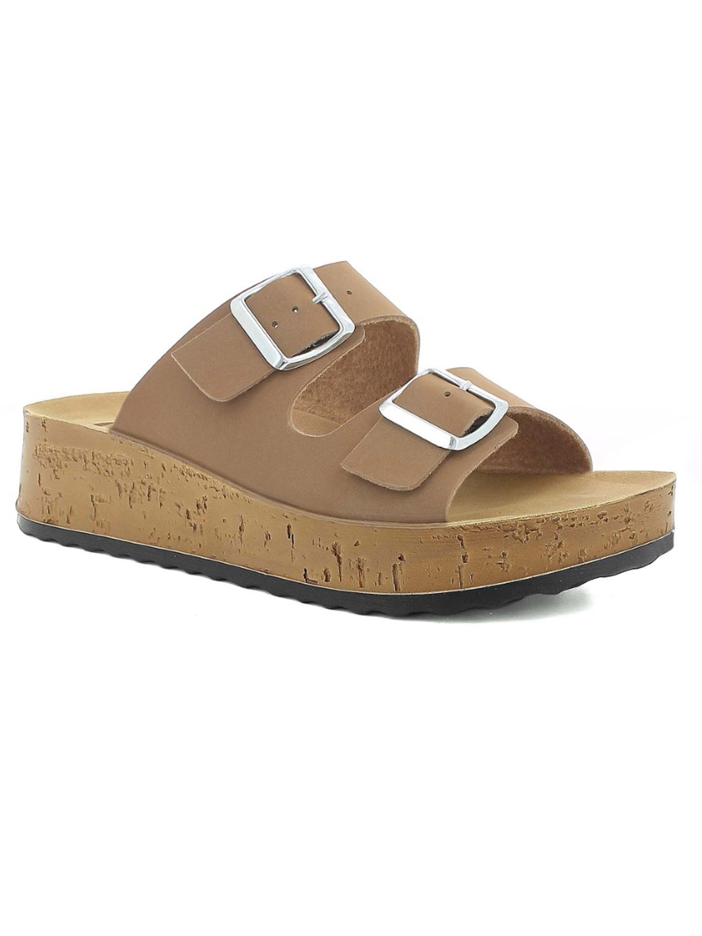 Ciabatte comode e resistenti In Blu donna in colore marrone