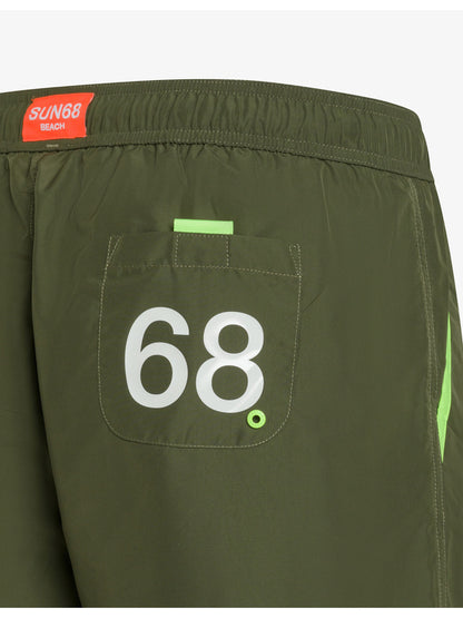SUN68 COSTUME - VERDE MILITARE