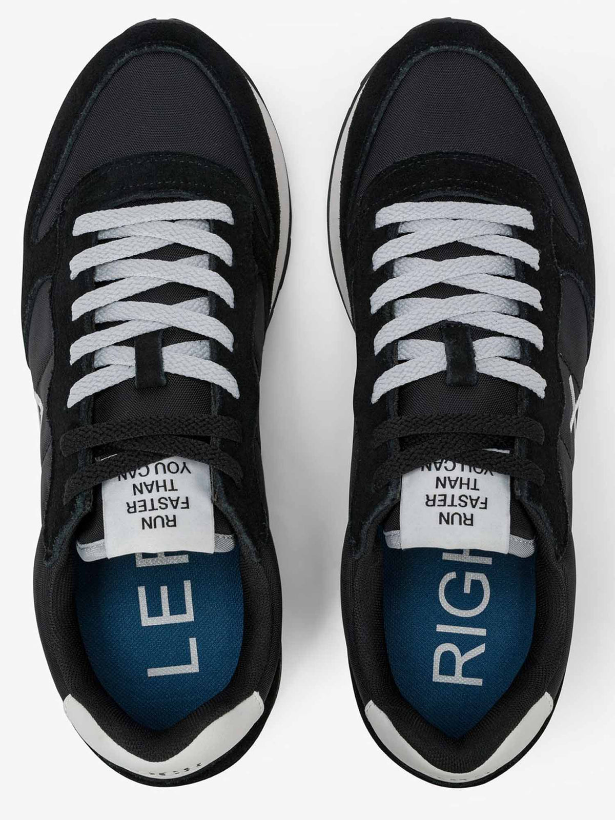 Sun68 Tom Solid, sneakers nere da uomo in stile running retrò