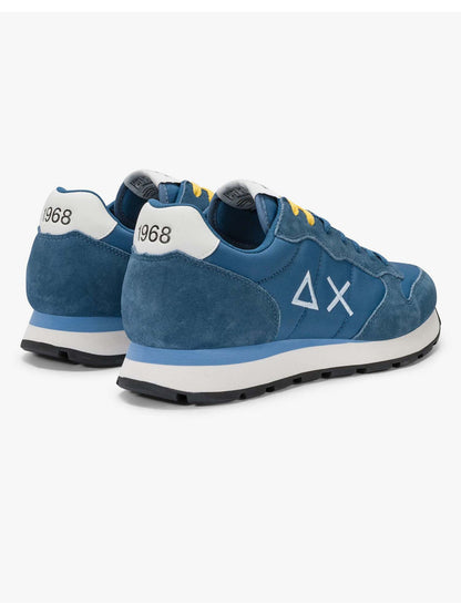Sun68 Tom Solid, sneakers casual da uomo in blu