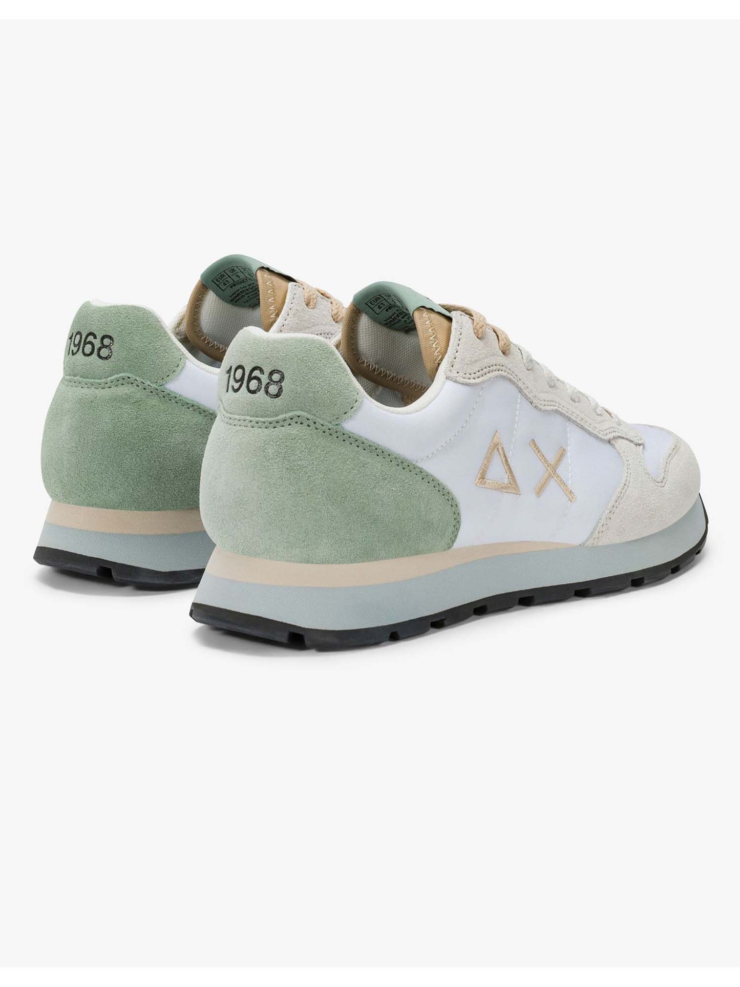 Sun68 Tom Multicolor, sneakers casual da uomo bianche